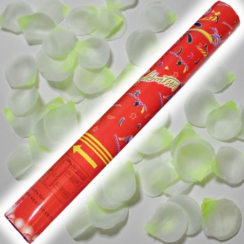 Confetti Cannon - 105 - Fabric Petals - White